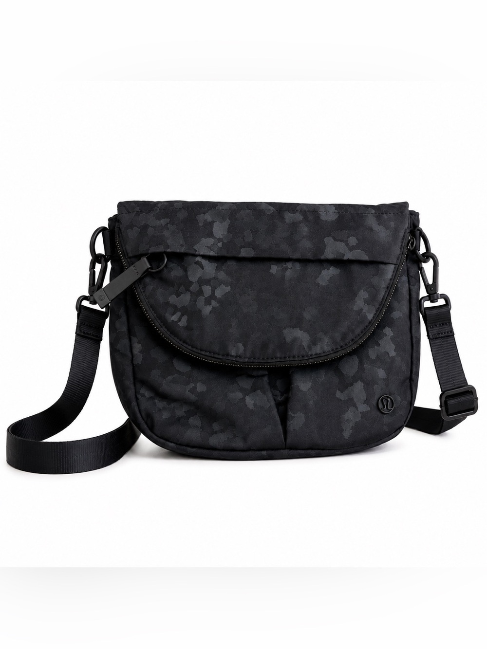 Lululemon All Night Festival Bag 5L in Fragment Camo Jacquard Black/Deep Coal.